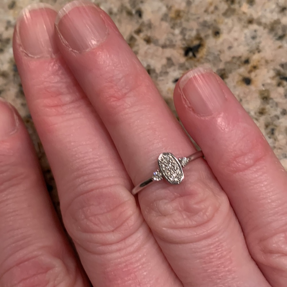 Kendra Scott Marisa Diamond/14k White Gold Ring